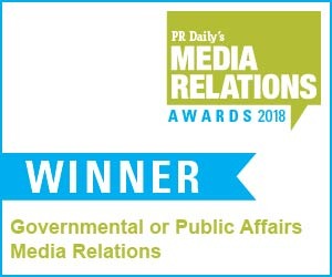 Governmental or Public Affairs Media Relations - https://s41078.pcdn.co/wp-content/uploads/2018/08/medRel18_badge_winner_Govern.jpg