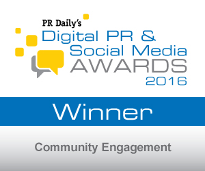 Best Community Engagement - https://s41078.pcdn.co/wp-content/uploads/2018/11/PRDigital16_badge_winner_commEngage.jpg