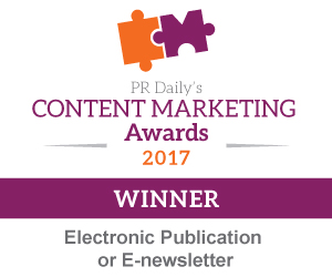 Electronic Publication or E-Newsletter - https://s41078.pcdn.co/wp-content/uploads/2018/11/contentAwards17_win_enews.jpg