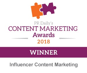 Influencer Content Marketing - https://s41078.pcdn.co/wp-content/uploads/2018/11/contentAwards18_win_influencer.jpg