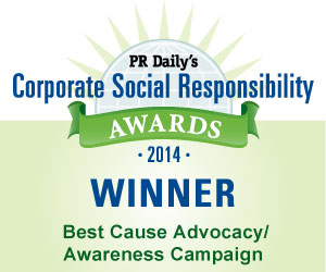 Best Cause Advocacy/Awareness Campaign - https://s41078.pcdn.co/wp-content/uploads/2018/11/csr14_badge_winner_web1.jpg