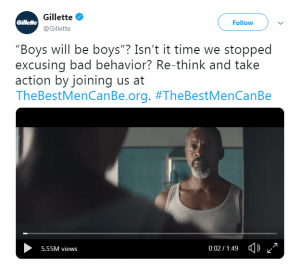 Gillette faces backlash over campaign addressing #MeToo movement