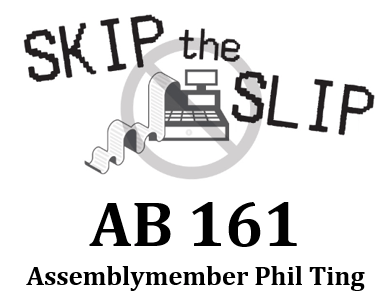 Skip The Slip—Yes on AB 161 - Logo - https://s41078.pcdn.co/wp-content/uploads/2019/08/GP-Under-10K-Phil-Ting.png