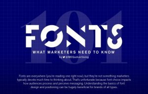 Infographic: What communicators should know about fonts