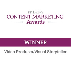Video Producer/Visual Storyteller - https://s41078.pcdn.co/wp-content/uploads/2019/10/contentAwards19_win_videoProd.jpg