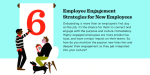 Infographic: 6 keys to engage new employees