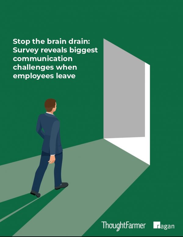 Stop the brain drain:  Survey reveals biggest communication challenges when employees leave