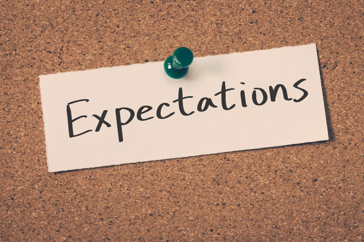 Managing expectations