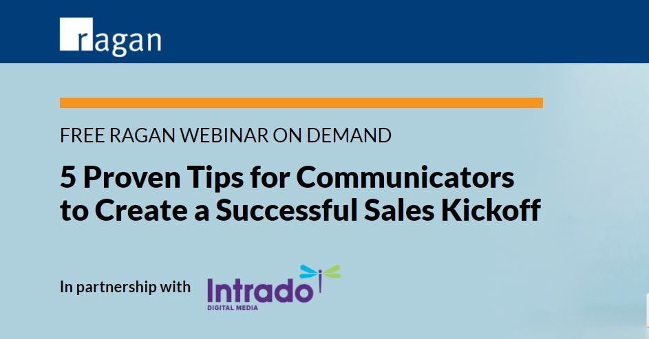 How communicators can spark a superb sales kickoff