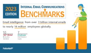 Politemail’s Internal Email Communications Benchmarks 2023